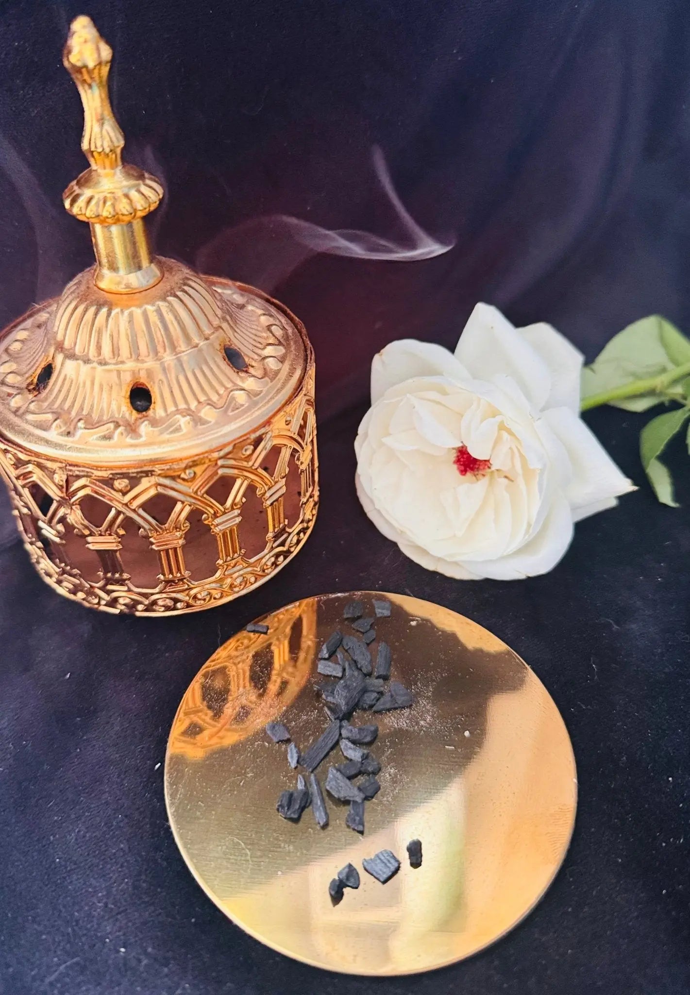 Benjoin de sumatra - styrax benzoin 30g Attraction commerce et argent - Purification lieu - Favorise la chance - L'écho éternel du feu