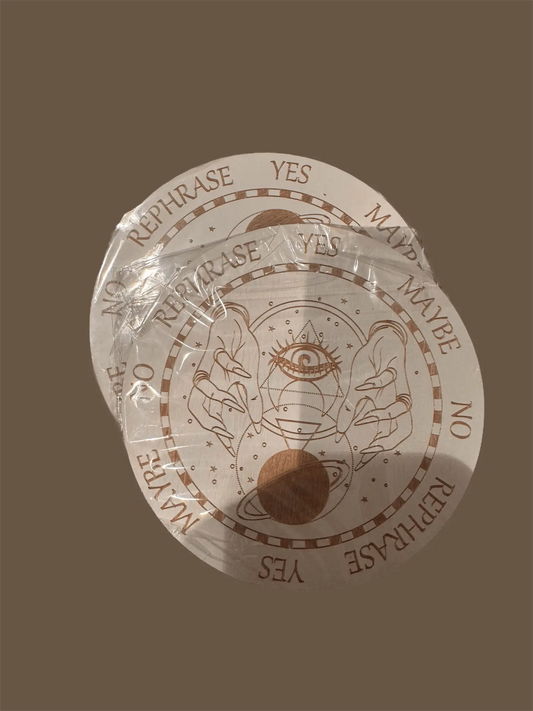 Planche divination pendule - L'écho éternel du feu